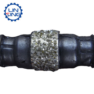 Rubber Spring 11.5mm Diamond Wire Saw for Smooth Stone Granite Marble Cutting in Brazil