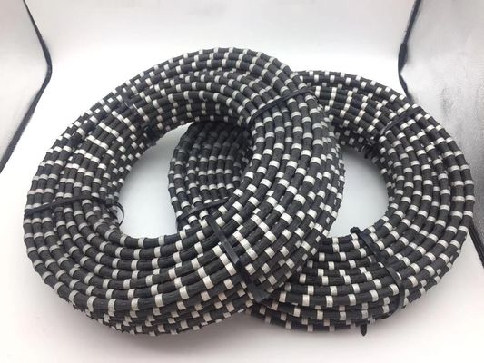 Rubber Spring Diamond Wire Saw Rope for Granite in Vietnam Environment Protecting