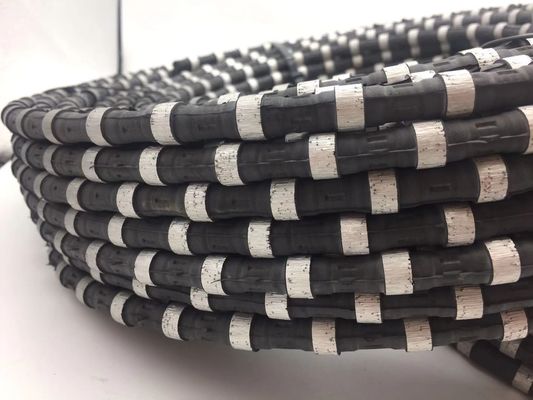 Rubber Spring Diamond Wire Saw Rope for Granite in Vietnam Environment Protecting