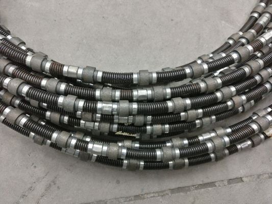 Rubber Spring Diamond Wire Saw Rope for Granite in Vietnam Environment Protecting