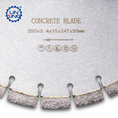 Sharpness Advantage 350mm Disc Diamond Saw Blade for Concrete Cutting and Warranted