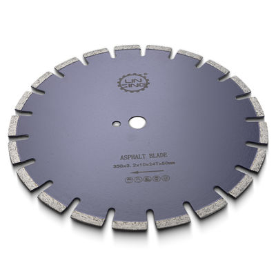 Linsing Diamond Segmented Wet Cutting Disk 14 inch 350mm Circular Saw Blade for Concrete and Asphalt