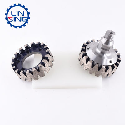 Calibrating CNC Stubbing Diamond Milling Grinding Wheel for Granite Marble Quartz 50mm Diameter