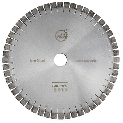 Sintered D400mm Segmented Short Teeth Diamond Saw Blade for Granite Cutting Durable