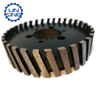 Flexible and Durable Diamond Segmented CNC Turbo Stubbing Wheel 86mm Wheel