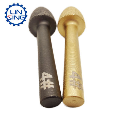 Tungsten Cobalt Alloy Technology Vacuum Brazed Diamond Engraving Bit for Granite