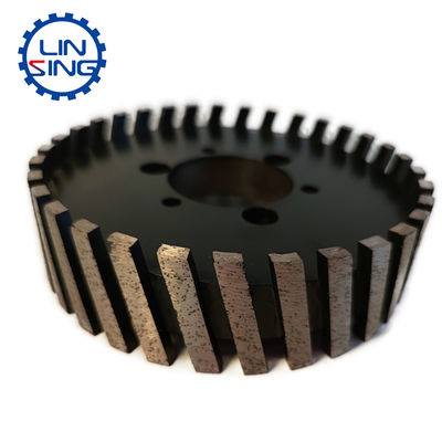 Flexible and Durable Diamond Segmented CNC Turbo Stubbing Wheel 86mm Wheel