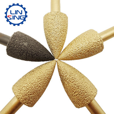 Tungsten Cobalt Alloy Technology Vacuum Brazed Diamond Engraving Bit for Granite