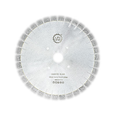 Sintered D400mm Segmented Short Teeth Diamond Saw Blade for Granite Cutting Durable
