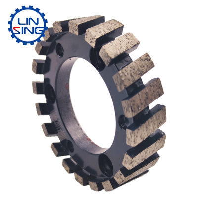D50/86/100mm Stone Surface Grinding and Milling Segment Iron Core CNC Stubbing Wheel