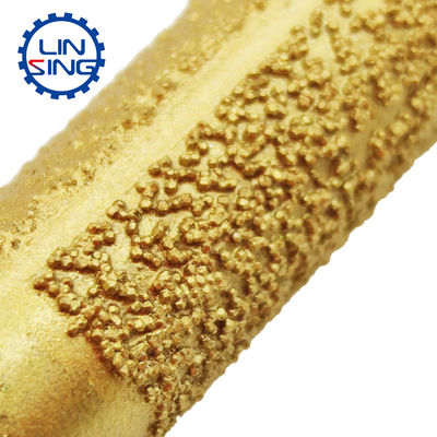 TiAIN Coating Vacuum Brazed Diamond Carver for CNC Stone Engraving Machine