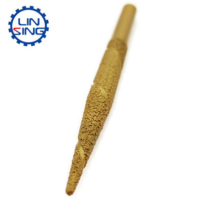 TiAIN Coating Vacuum Brazed Diamond Carver for CNC Stone Engraving Machine