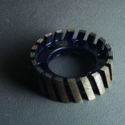 50mm Blue Granite Diamond Tool CNC Stubbing Wheel for Polishing and Grinding Marble