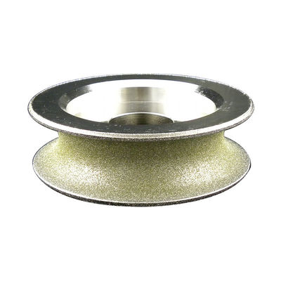 64-134mm Long Lifespan Stone Block Profiling Tools CNC Vacuum Drazed Diamond Grinding Wheel For Profiling