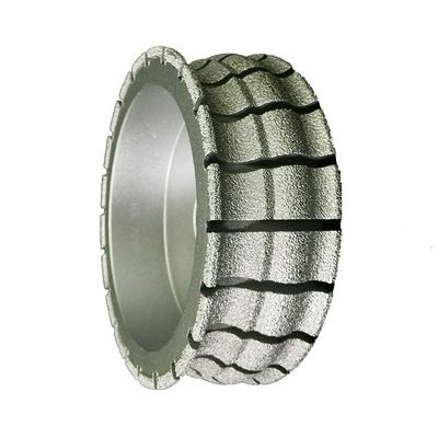 64-134mm Long Lifespan Stone Block Profiling Tools CNC Vacuum Drazed Diamond Grinding Wheel For Profiling
