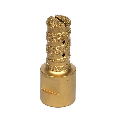 CNC Sink Machine Diamond Vacuum Brazed Finger Bit for Countertop Sink Wheel Milling