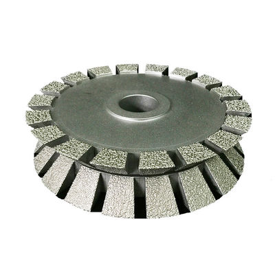 Electroplate CNC Wheels For Polishing Granite With Diamonds Stone Edge Profiling Tools