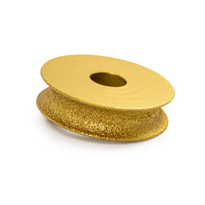 Vacuum Brazed Stone Edge Diamond Bore Profile Grinding Wheel 64-134mm Metal Powder