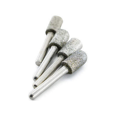Vacuum Brazed Technology Customized CNC Diamond Engraving Bit For Marble Stone Milling