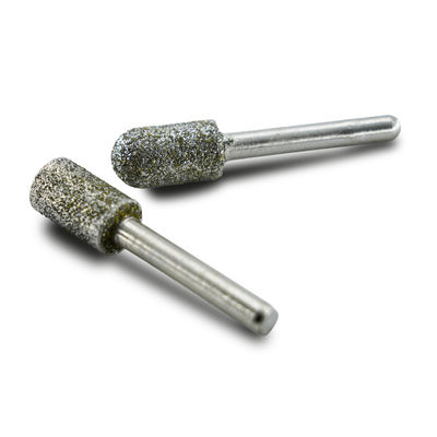Vacuum Brazed Technology Customized CNC Diamond Engraving Bit For Marble Stone Milling