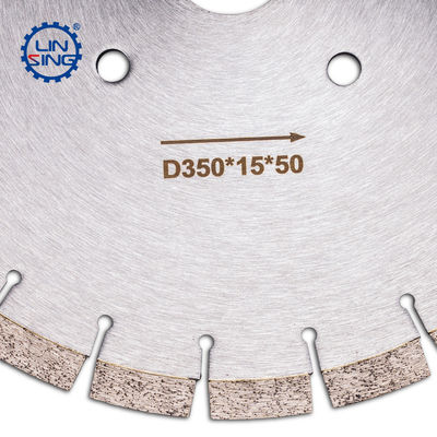 Sharpness Assured 14'' Key Slot Blade for Diamond Tool Granite Segmented Blade Cutting