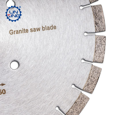 Sharpness Assured 14'' Key Slot Blade for Diamond Tool Granite Segmented Blade Cutting