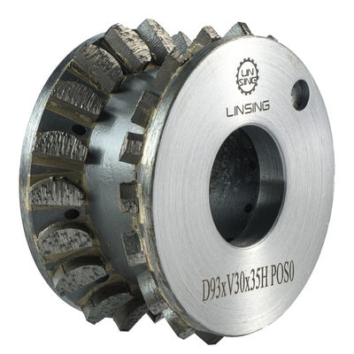 Customized Metal Bond Diamond CNC Grinding Wheel for Stone Profiling Diameter Acceptable
