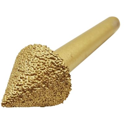 Precision Vacuum Brazed Diamond Taper Head Engraving Bit for Stone Engraving Projects