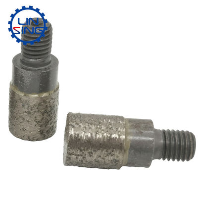 D60mm Vacuum Brazed Diamond Finger Milling Beveling Tile Drilling Bits for Granite Milling Cutter