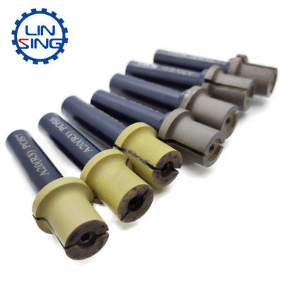 D60mm Vacuum Brazed Diamond Finger Milling Beveling Tile Drilling Bits for Granite Milling Cutter