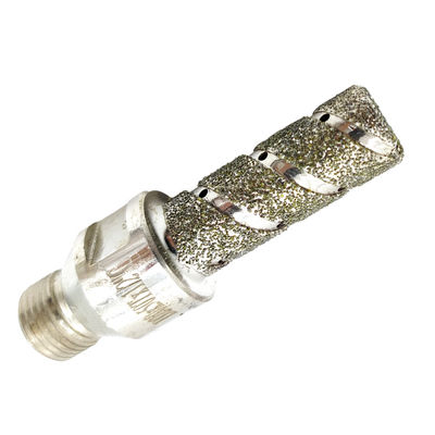 Effortless Porcelain Tile Drilling with Metal and Diamond Electroplated Finger Bit