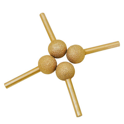 Customized OBM Support Vacuum Brazed Engraving Bits for Metal Stone Edge Fine Grinding