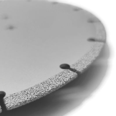 Long Lifespan Electroplated Diamond Cutting Discs For Granite Ceramic Silver Advantage