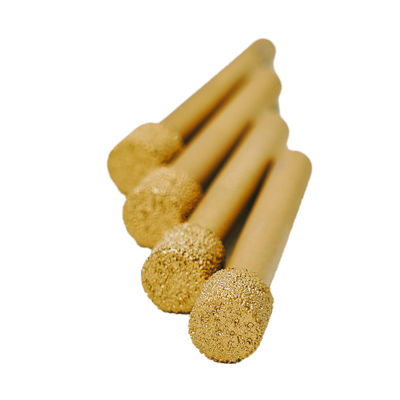Customized OBM Support Vacuum Brazed Engraving Bits for Metal Stone Edge Fine Grinding