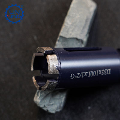 Customized Support D32 Vacuum Brazed Diamond Core Drill Bit for Durable Performance