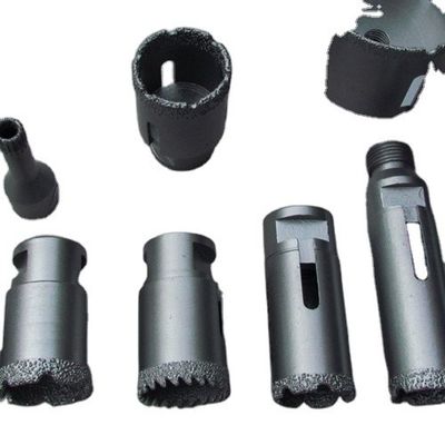 Diamond Core Drilling Bits for Porcelain Tile Good Sharpness and Vacuum Brazed Cutter