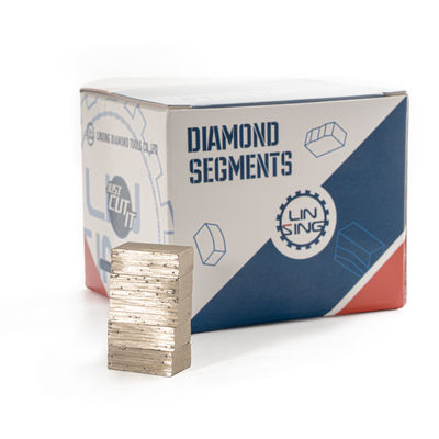Professional Diamond Segment For Marble Cutting With Single Blade And Sandwich Shape