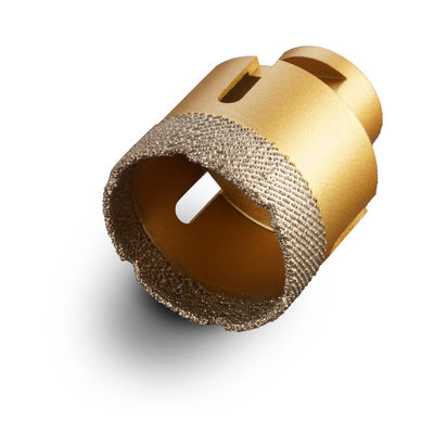 Vacuum Brazed Diamond Core Drill Bit for Precise Drilling in Marble and Quartz Stone