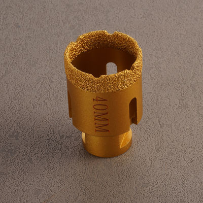 Vacuum Brazed Diamond Core Drill Bit for Precise Drilling in Marble and Quartz Stone