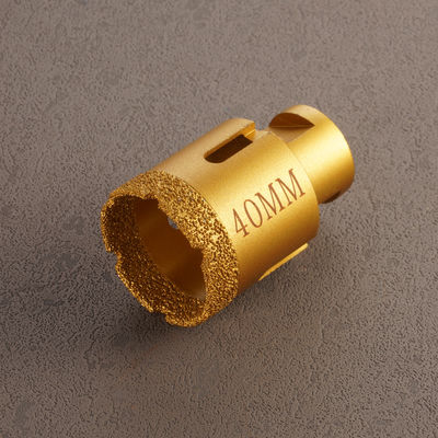 Vacuum Brazed Diamond Core Drill Bit for Precise Drilling in Marble and Quartz Stone