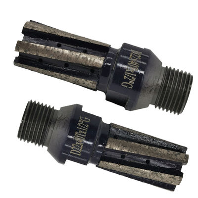 TiCN Coating D24MM Diamond Sintering Finger/Milling Bit For Granite for Stone Sink Wheels