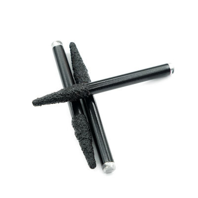 Vacuum Brazed Diamond 6mm 8mm Milling Cutter Engraving V Bits Flat For Marble Carving