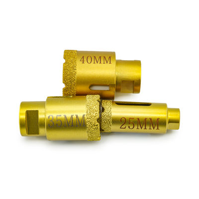 Vacuum Brazed Type Diamond Drilling Tools in Different Sizes and Connection Types