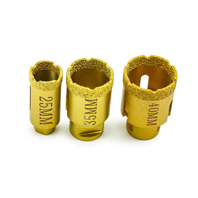 Vacuum Brazed Type Diamond Drilling Tools in Different Sizes and Connection Types