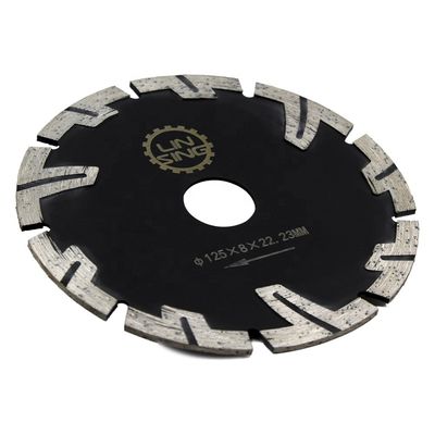 D105-D230 Circular Diamond Cutting Discs Teeth Protection Type Diamond Tools for Granite Concrete