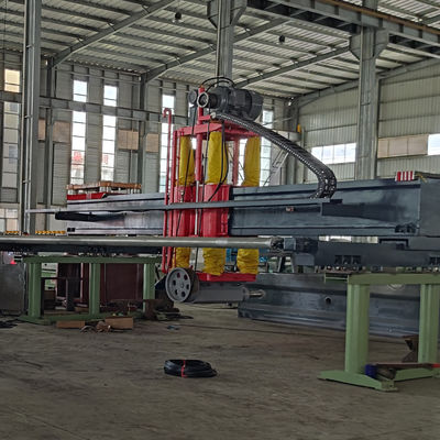 Linsing Four Post Guide Multi Blade Bridge Saw Machine For Granite Block Cutting
