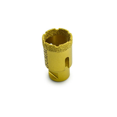 Dry Diamond Core Drill Bits and Vacuum Brazed Drilling Tools for Angle Grinder Machine