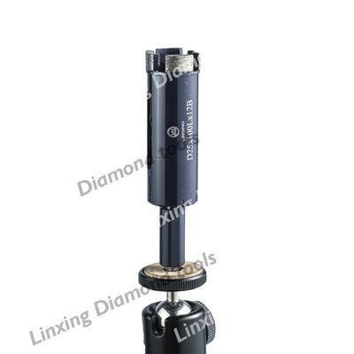 30mm Diameter Marble Stone Diamond Drilling Tool with 100mm Length Segmented Drill Bit
