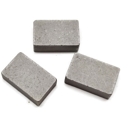 24*8.5*15mm Diamond Saw Blade Tips for Andesite Cutting TUV Certified and Flat Shape