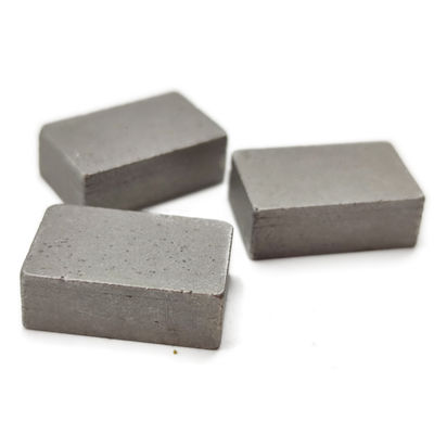 24*8.5*15mm Diamond Saw Blade Tips for Andesite Cutting TUV Certified and Flat Shape